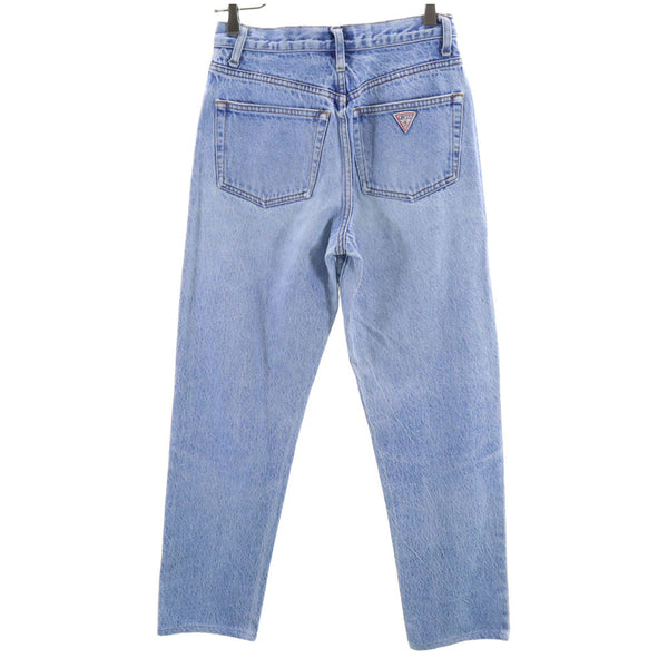 ゲスジーンズ 80s ヴィンテージ　USA製 テーパードデニムパンツ w29 GUESS JEANS ボタンフライ レディース