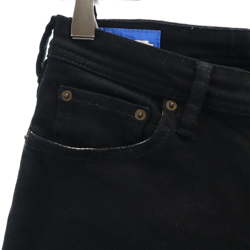 Acne Studios Bla Konst アクネストゥディオズブロコンスト イタリア製 ロングパンツ W28 黒 ストレッチ メンズ