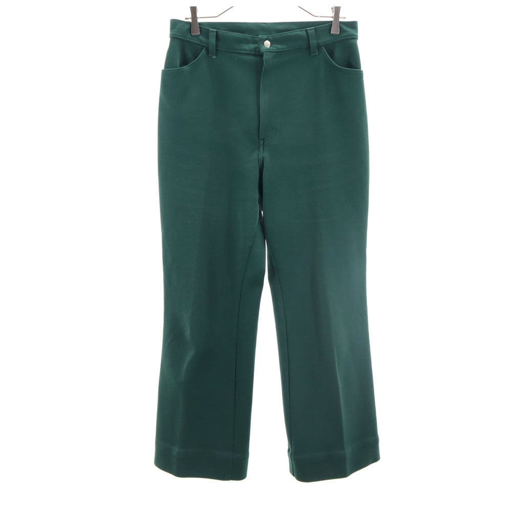 Levi's リーバイス 70s 80s ヴィンテージ ロケットタロン BIG E ロングパンツ グリーン レディース