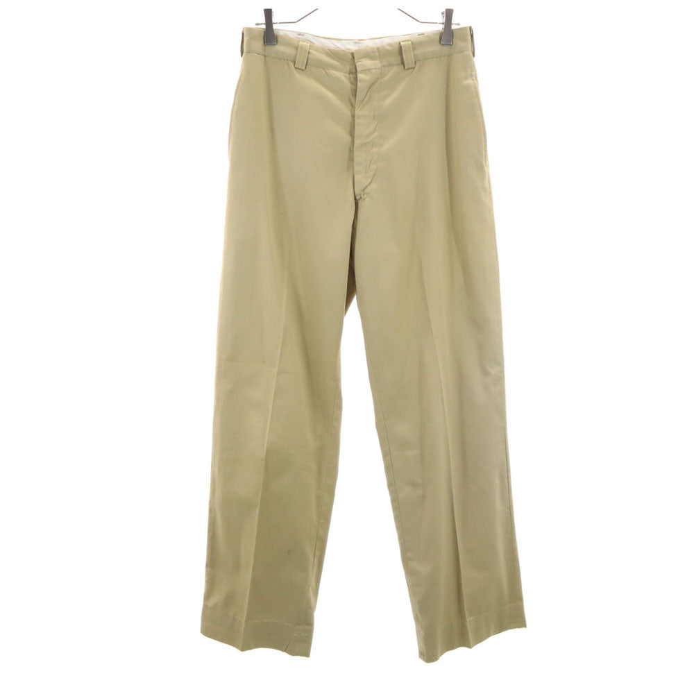 USMC アメリカ海兵隊 70s DSA ヴィンテージ トラウザー ロングパンツ W31 ベージュ メンズ