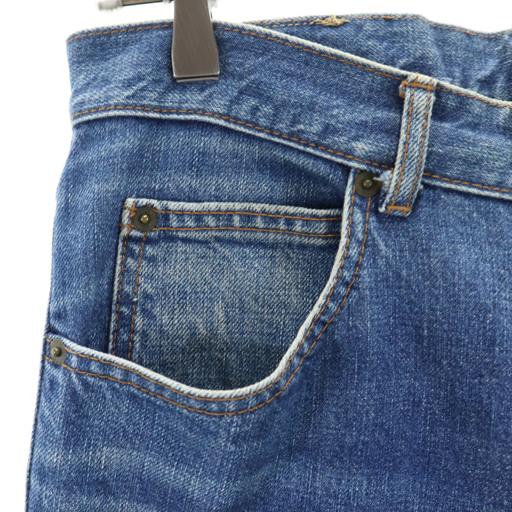 KENZO ケンゾー 90s 日本製 オールド デニムパンツ 76 ブルー JEANS ジーンズ ボタンフライ メンズ