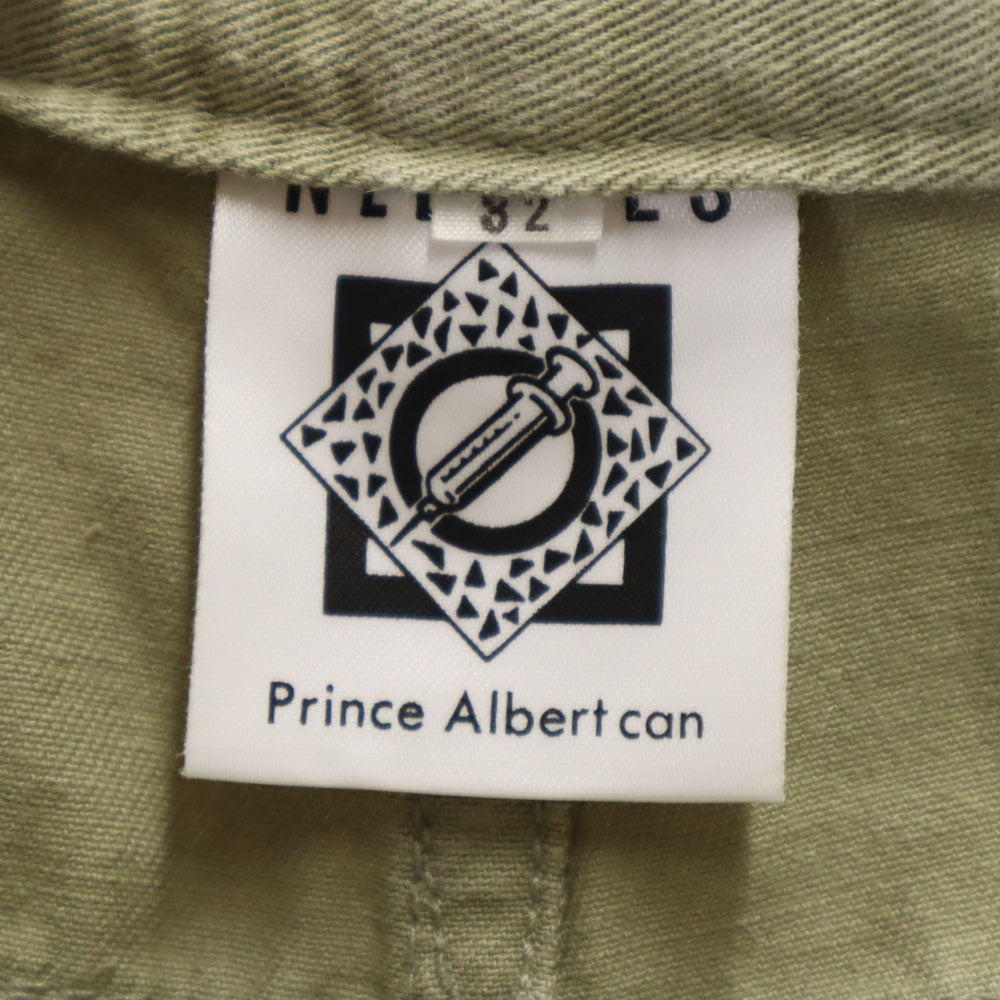 Needles ニードルズ 日本製 ミリタリーパンツ W32 カーキ ボタンフライ メンズ