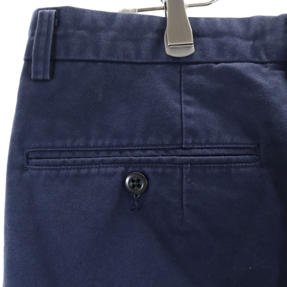 ケンゾージーンズ 90s 日本製 オールド チノパンツ 91cm ネイビー KENZO JEANS ビッグサイズ ボタンフライ メンズ