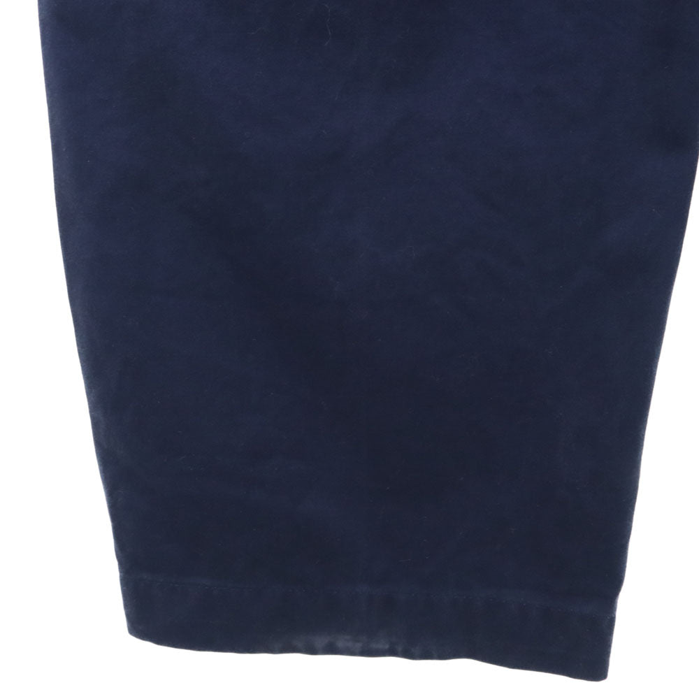 ケンゾージーンズ 90s 日本製 オールド チノパンツ 91cm ネイビー KENZO JEANS ビッグサイズ ボタンフライ メンズ