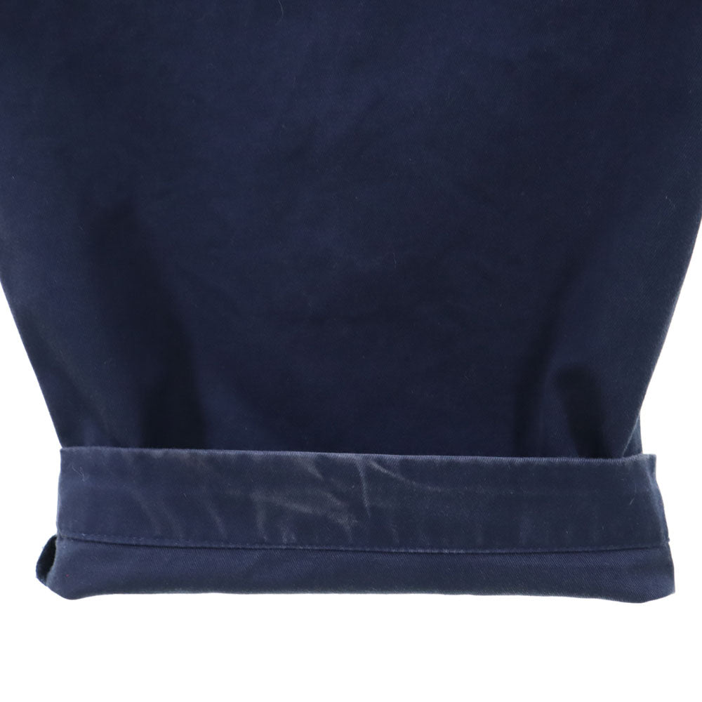 ケンゾージーンズ 90s 日本製 オールド チノパンツ 91cm ネイビー KENZO JEANS ビッグサイズ ボタンフライ メンズ