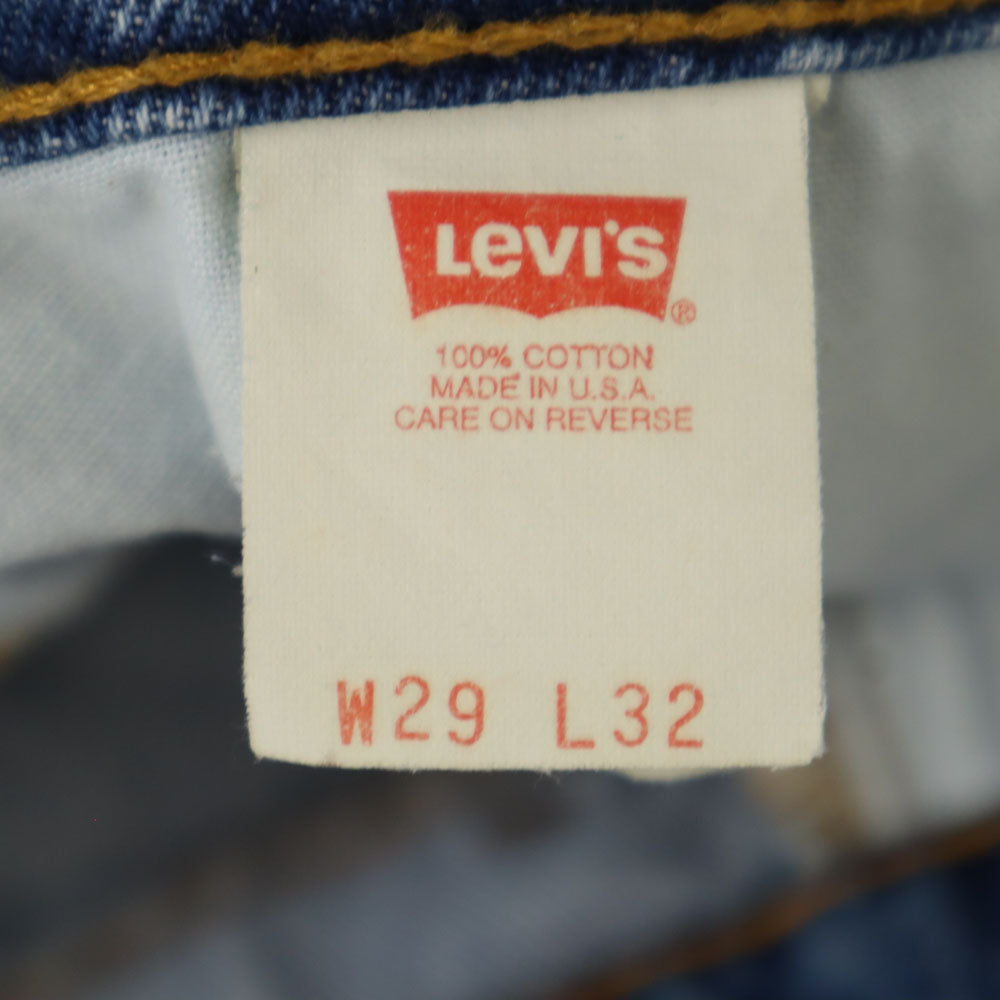 リーバイス 90s 616 USA製 オールド ストレートデニムパンツ W29 Levi's メンズ