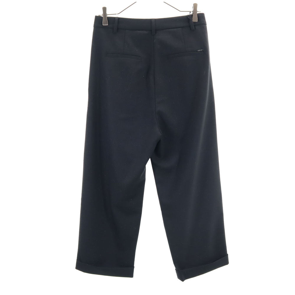 未使用 REPLAY リプレイ ラメ入り アンクルパンツ W25 ブラック レディース