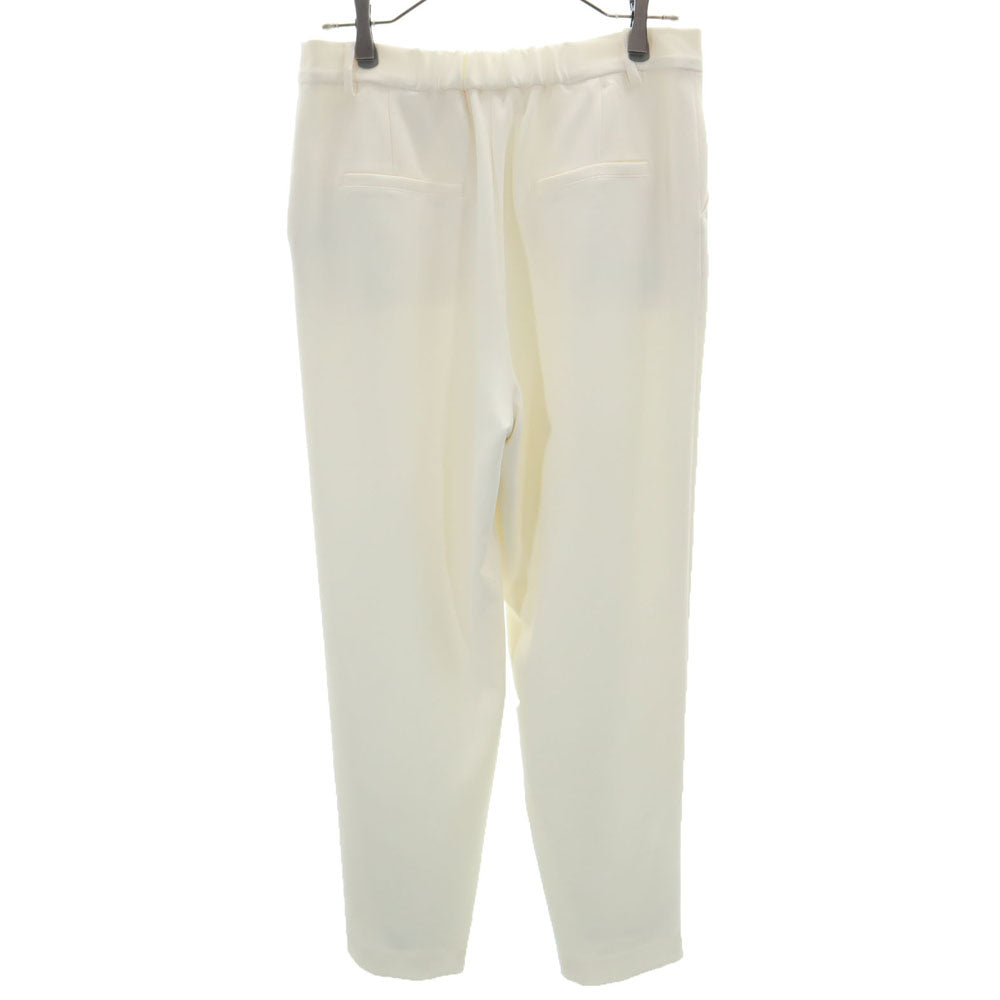 ソージュ 日本製 タック パンツ XL アイボリー系 SOEJU レディース
