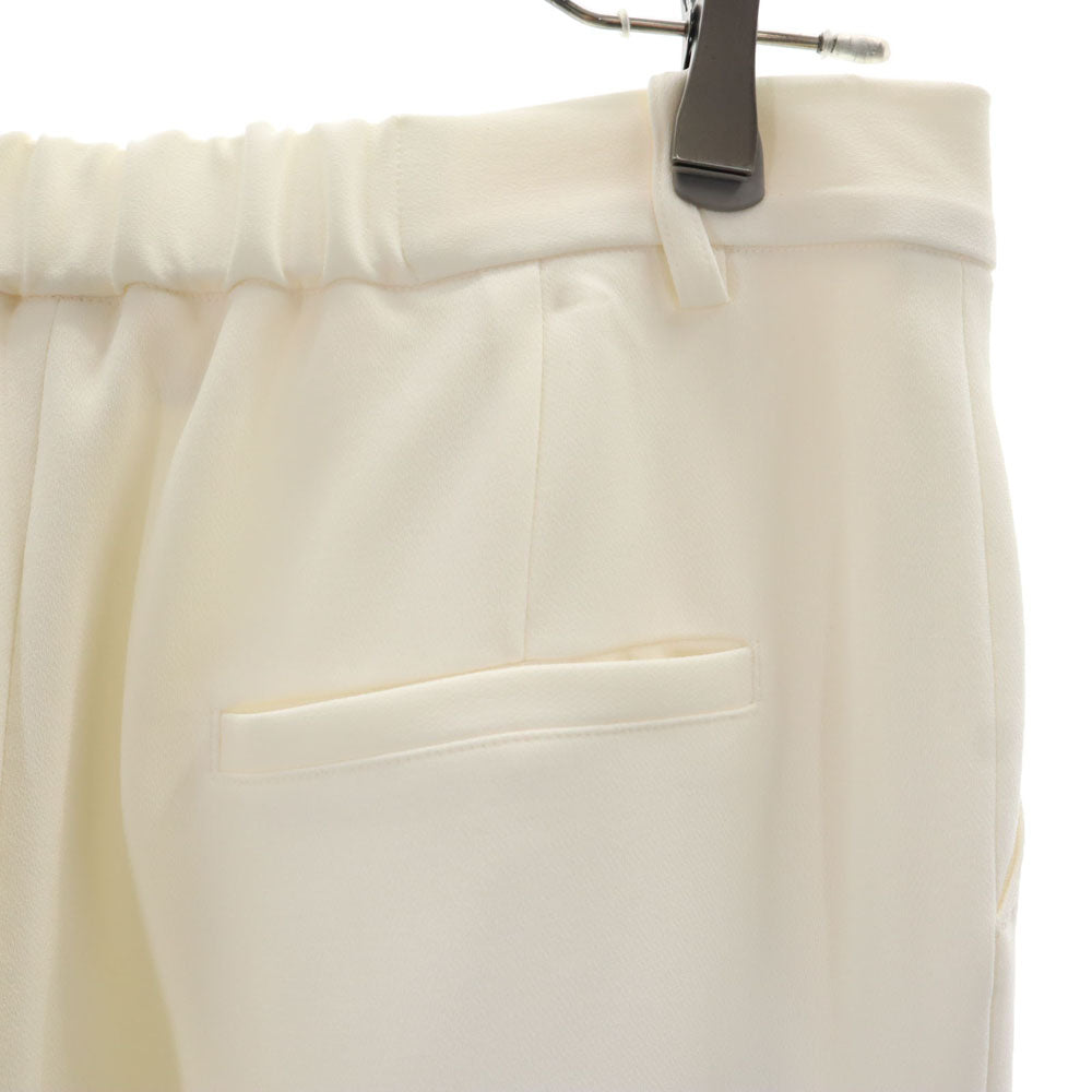 ソージュ 日本製 タック パンツ XL アイボリー系 SOEJU レディース