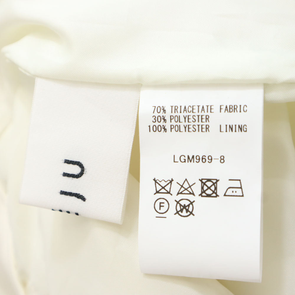 ソージュ 日本製 タック パンツ XL アイボリー系 SOEJU レディース