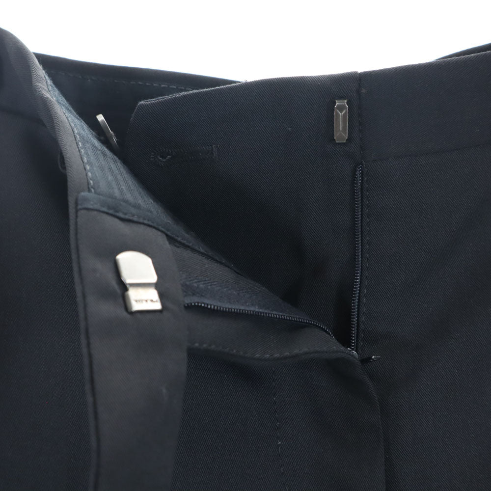 プラダ イタリア製 テーパードパンツ 40 ブラック PRADA レディース