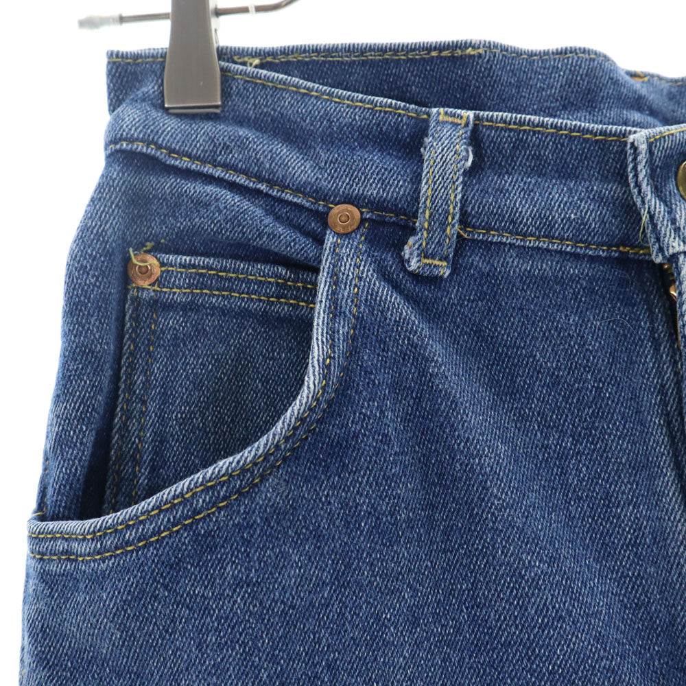 Lee リー 80s USA製 42タロン ヴィンテージ ストレートデニムパンツ ウォッシュブルー ジーンズ レディース