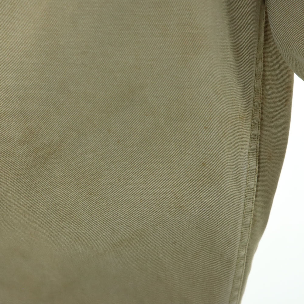 ARMY 復刻 メタルボタン チノパンツ W31 ベージュ ボタンフライ メンズ