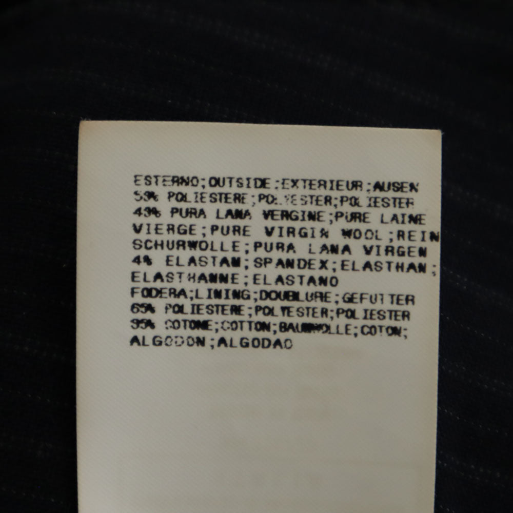 C'N'C' COSTUME NATIONAL シーエヌシー コスチューム ナショナル イタリア製 ストライプ柄 スラックスパンツ 34/48 チャコールネイビー系 メンズ