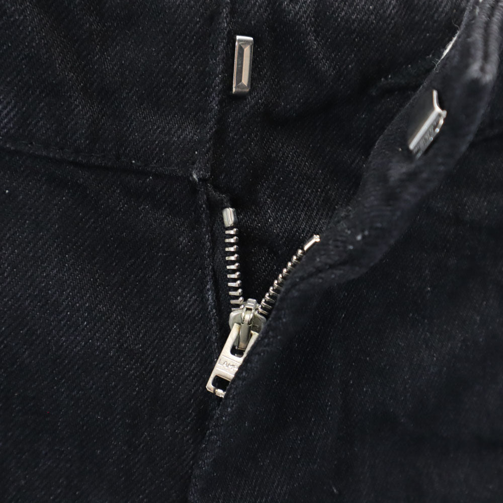 UNUSED アンユーズド 日本製 アンクルパンツ 3 ブラック ジーンズ メンズ