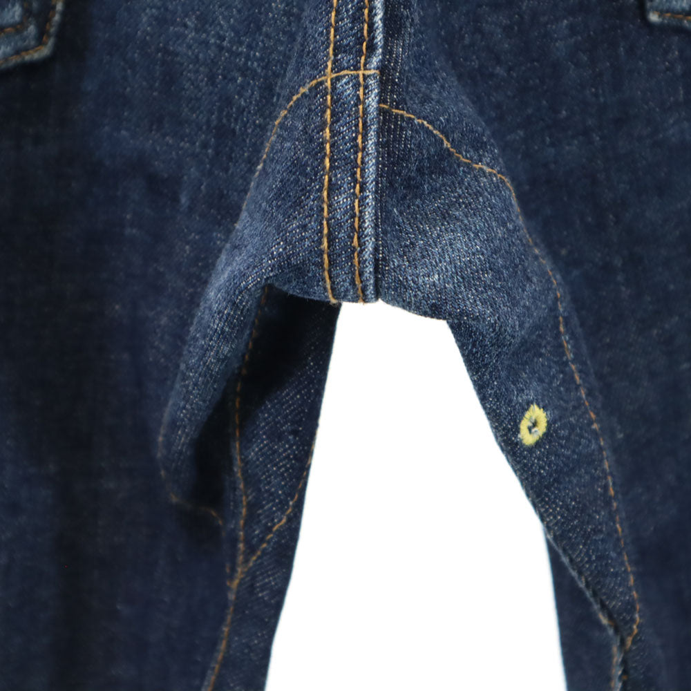 YAECA ヤエカ デニムパンツ 1 インディゴ ボタンフライ ジーンズ レディース