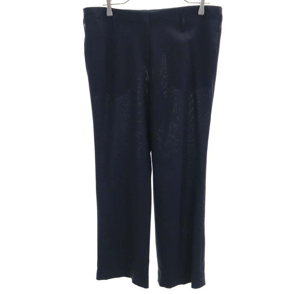 エンポリオアルマーニ イタリア製 スラックスパンツ 8/42 濃紺 Emporio Armani トラウザー レディース
