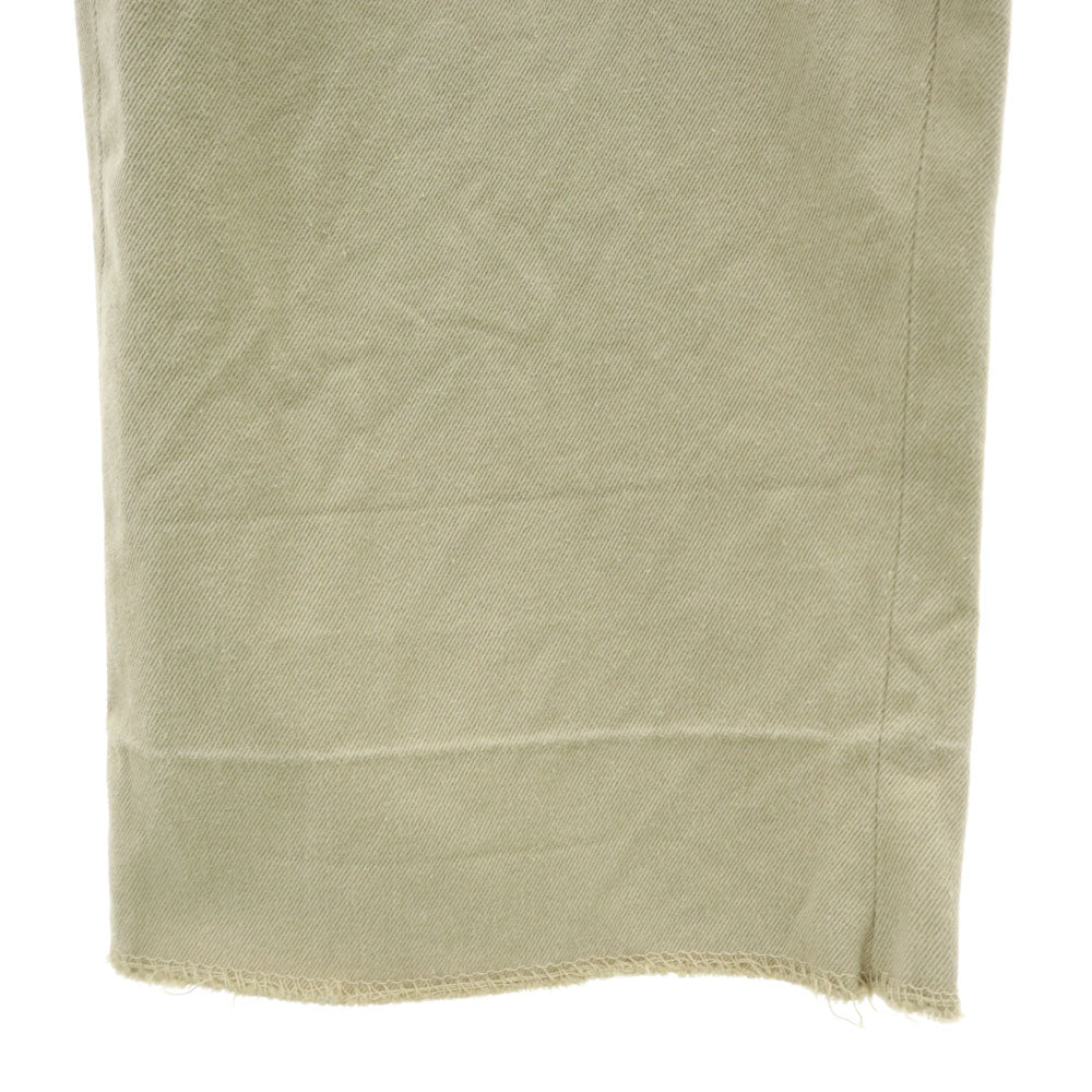 YAECA ヤエカ 日本製 トラウザー パンツ W30 ベージュ メンズ