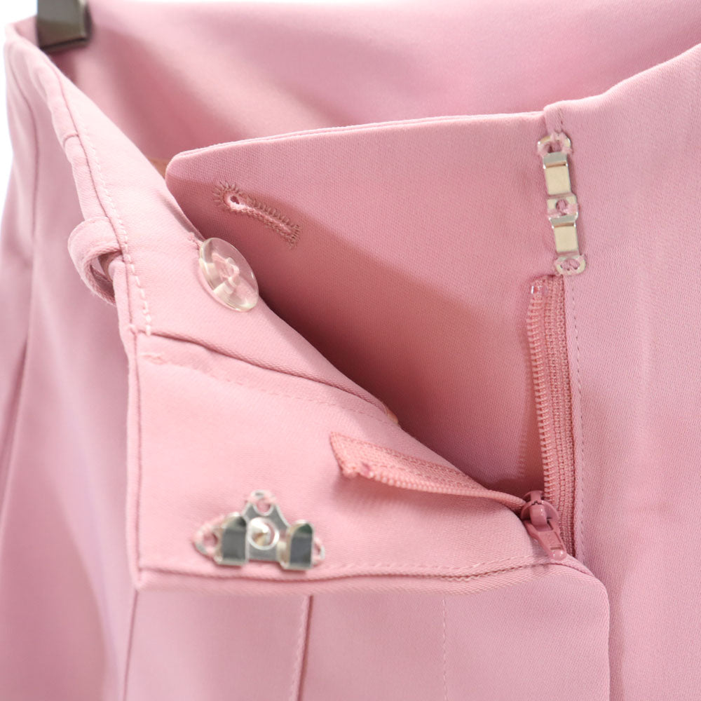 未使用 eimy エイミー ハイウエスト テーパードパンツ M ピンク レディース