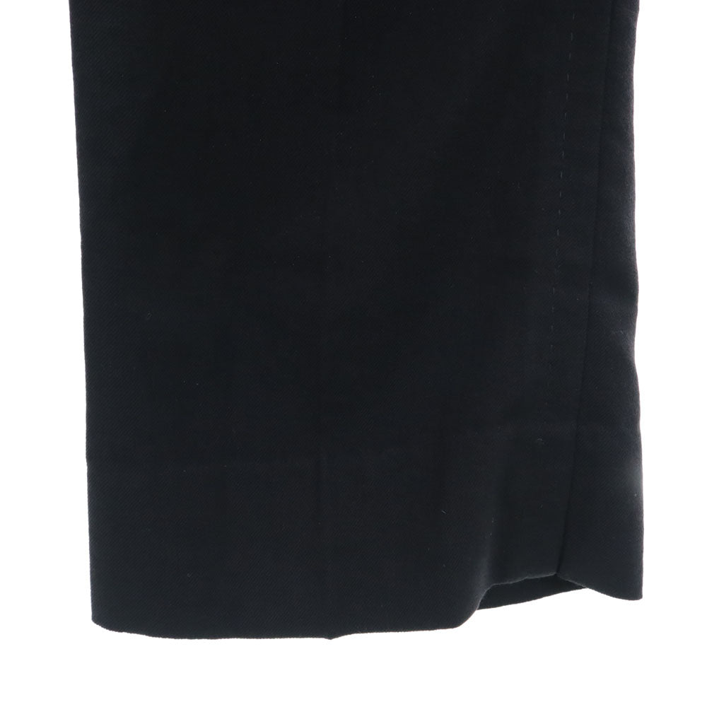 マックスアンドコー イタリア製 ウール ロングパンツ 40 ブラック MAX&CO レディース