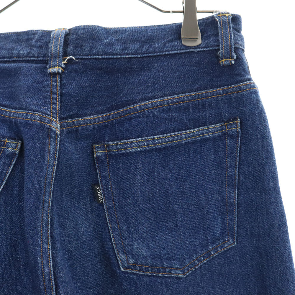 YAECA ヤエカ 日本製 テーパードデニムパンツ ｗ28 ジーパン ボタンフライ メンズ