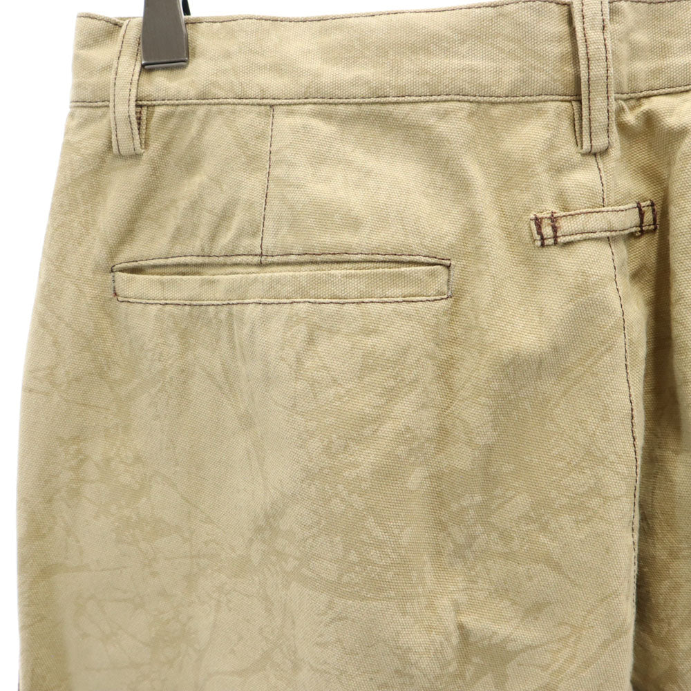 GAULTIER HOMME ゴルティエオム 日本製 総柄 ロングパンツ 79 ブラウン系 メンズ