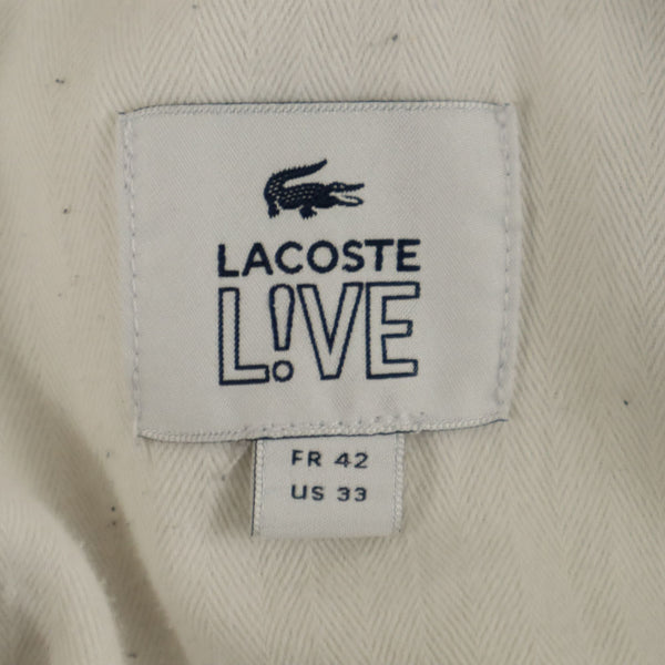 ラコステライブ ロングパンツ 33 ブラウン系 LACOSTE L!VE メンズ