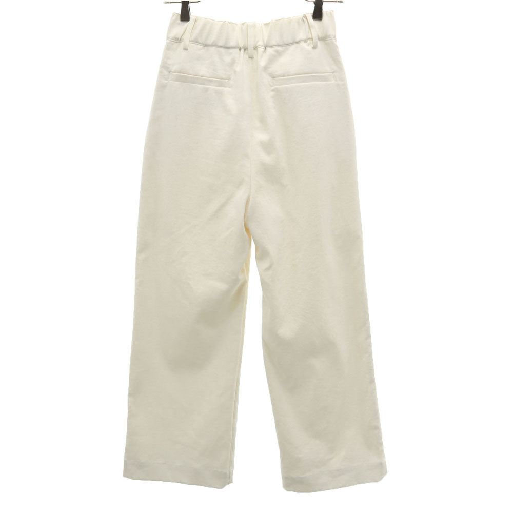 AMERI UNDRESSED アメリ タック ロングパンツ S ホワイト系 レディース