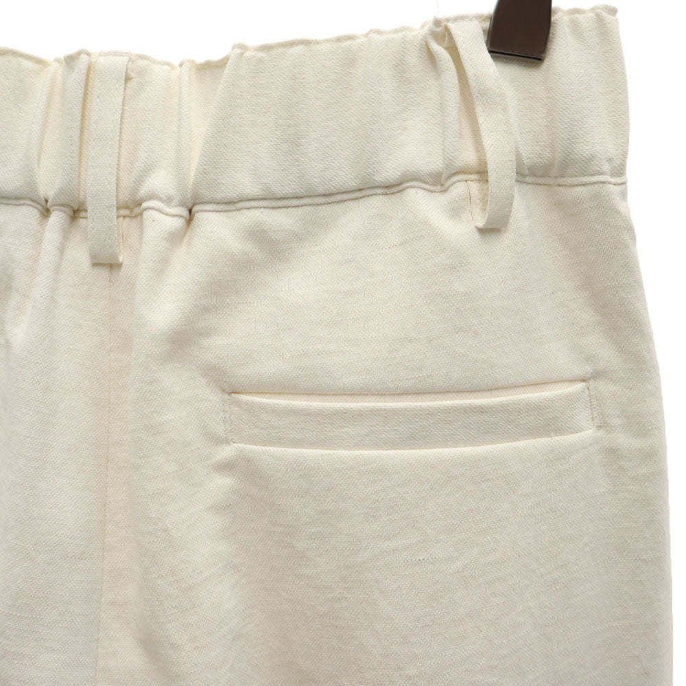 AMERI UNDRESSED アメリ タック ロングパンツ S ホワイト系 レディース