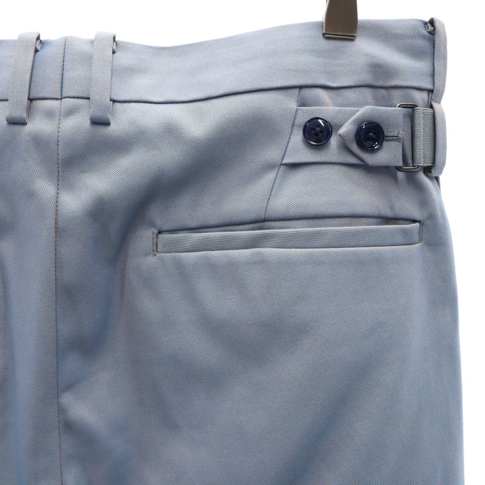 トゥモローランド 日本製 スラックスパンツ S グレー TOMORROWLAND トラウザー メンズ