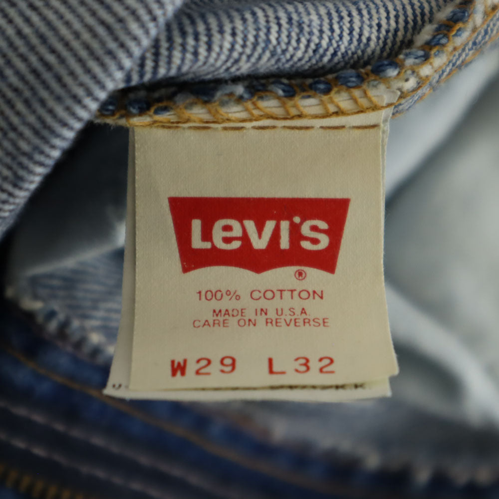 Levi's リーバイス 90s 610-0217 USA製 オールド テーパードデニムパンツ w29 ジーパン メンズ