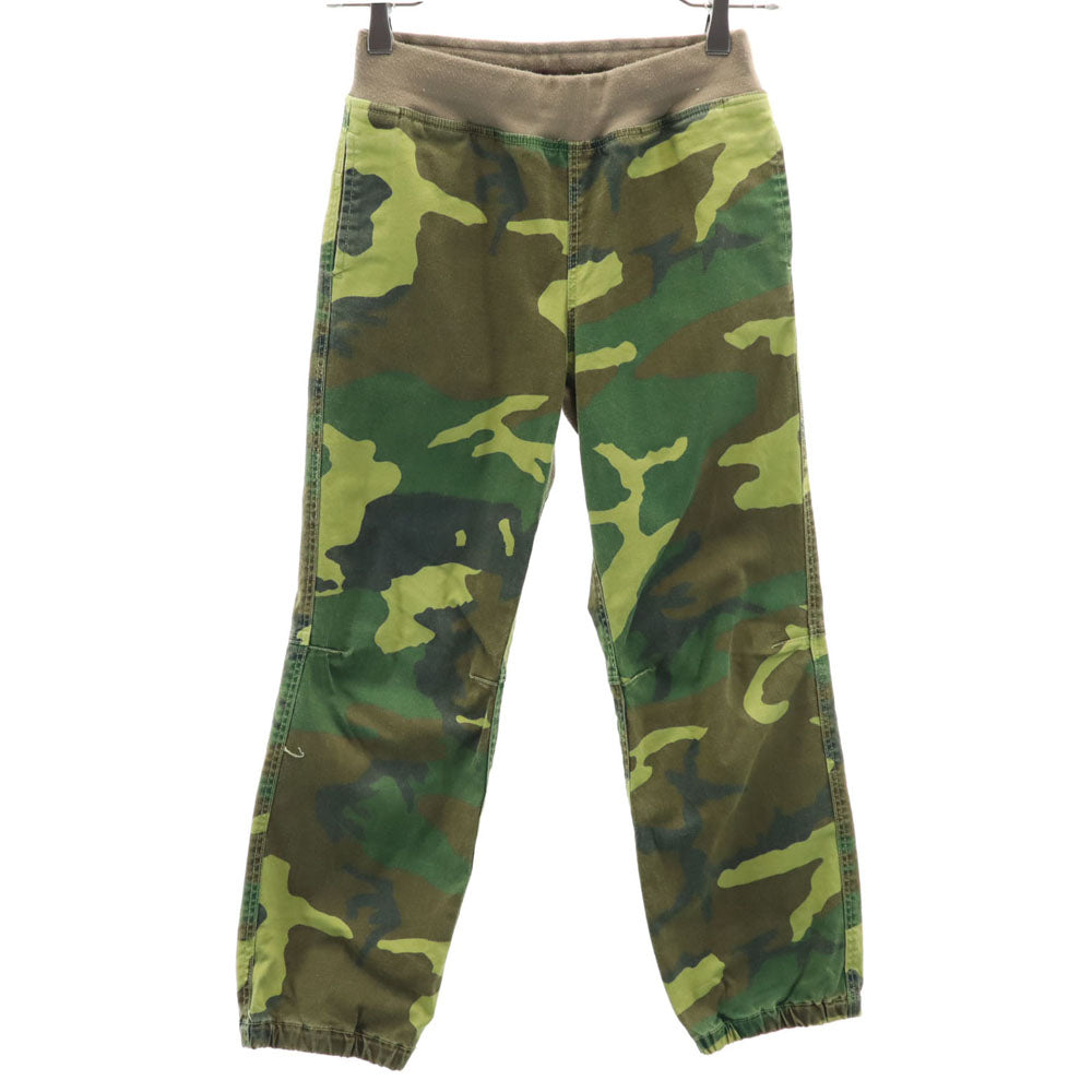 ノースフェイス NBJ31504 カモフラ柄 ミリタリー アウトドアパンツ 140 カーキ THE NORTH FACE 迷彩 クライミング キッズ
