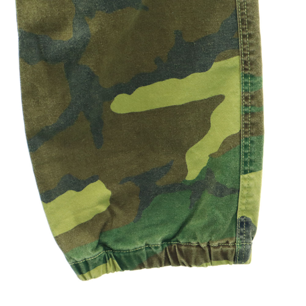 ノースフェイス NBJ31504 カモフラ柄 ミリタリー アウトドアパンツ 140 カーキ THE NORTH FACE 迷彩 クライミング キッズ