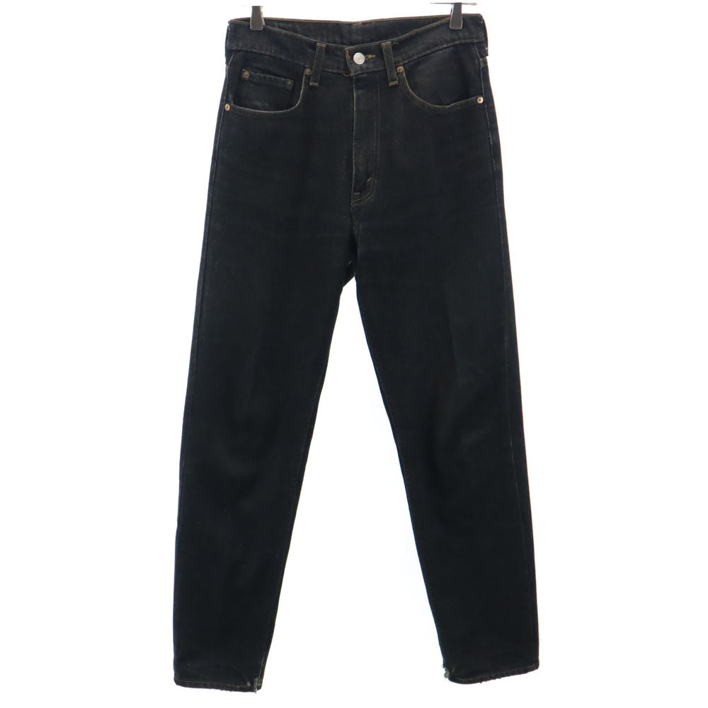 Levi's リーバイス 90s 日本製 オールド テーパードデニムパンツ W30 ブラック ジーンズ メンズ