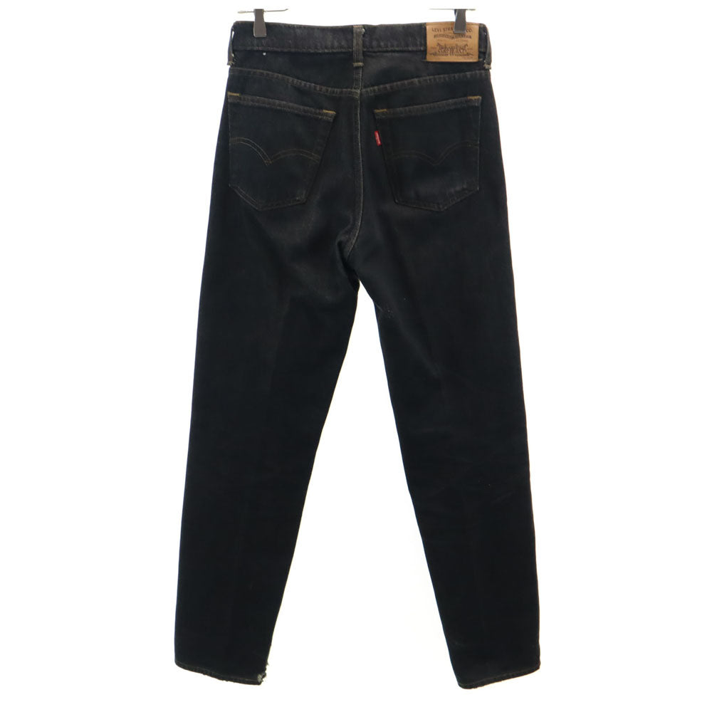 Levi's リーバイス 90s 日本製 オールド テーパードデニムパンツ W30 ブラック ジーンズ メンズ
