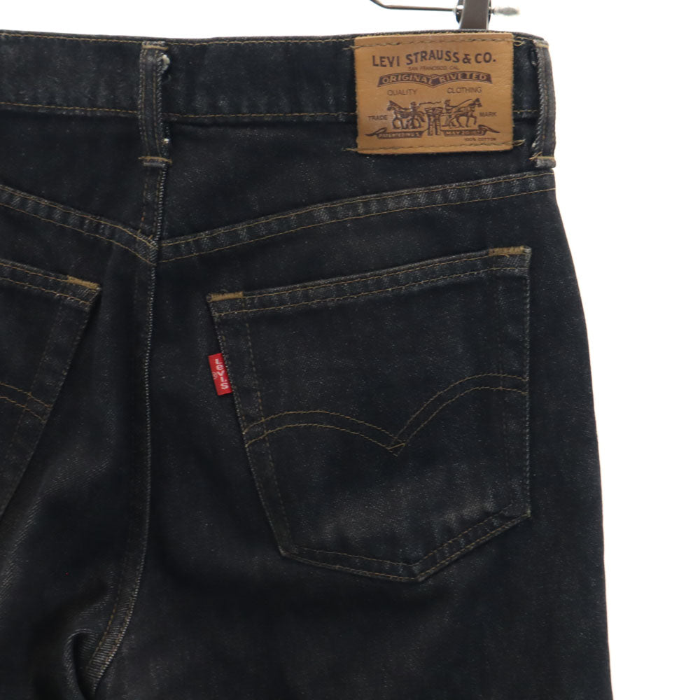 Levi's リーバイス 90s 日本製 オールド テーパードデニムパンツ W30 ブラック ジーンズ メンズ