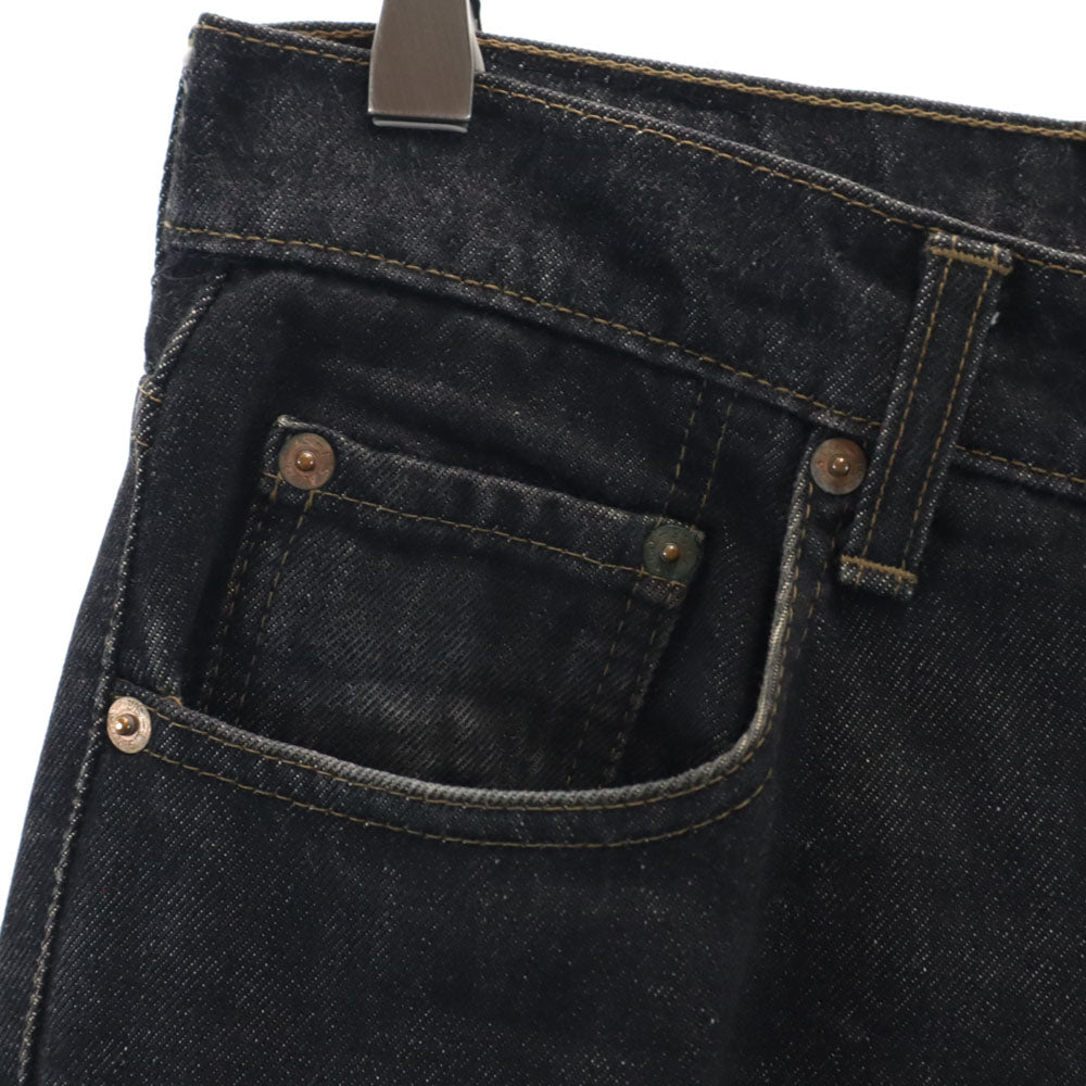 Levi's リーバイス 90s 日本製 オールド テーパードデニムパンツ W30 ブラック ジーンズ メンズ