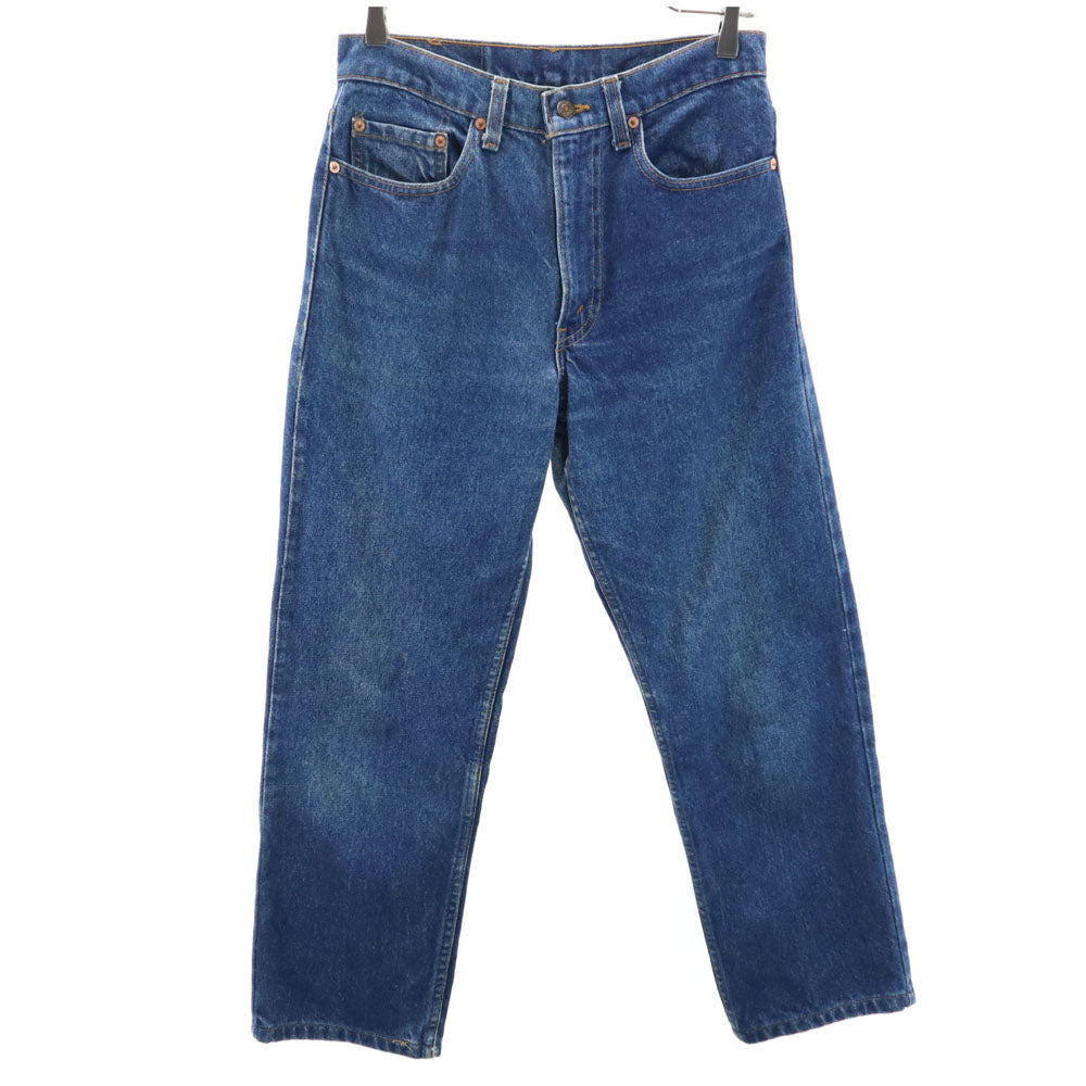 Levi's リーバイス 80s 510 USA製 オールド ストレートデニムパンツ W30 ブルー ジーンズ メンズ