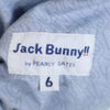 ジャックバニーバイパーリーゲイツ ゴルフ ロングパンツ 6 ブルー Jack Bunny!! by PEARLY GATES メンズ