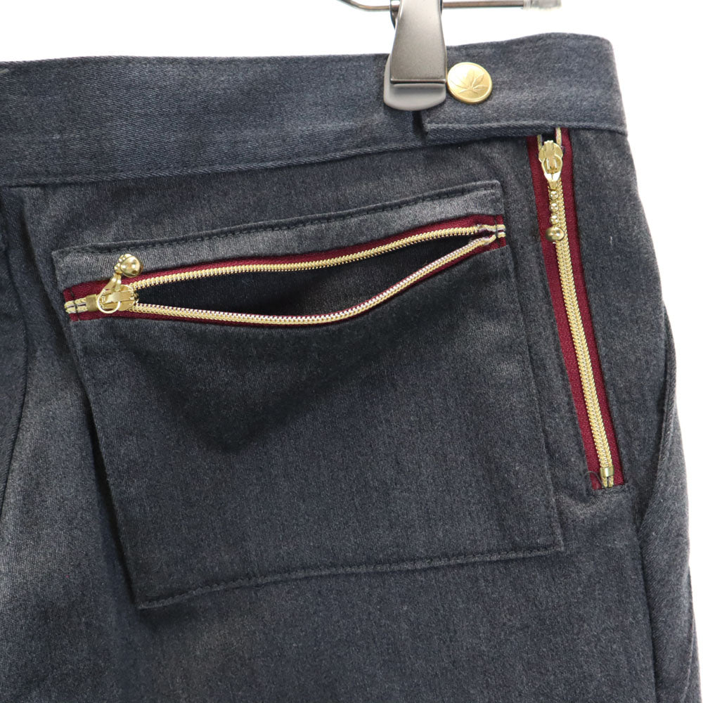 MARK&LONA マークアンドロナ 日本製 ゴルフ ロングパンツ S グレー レディース