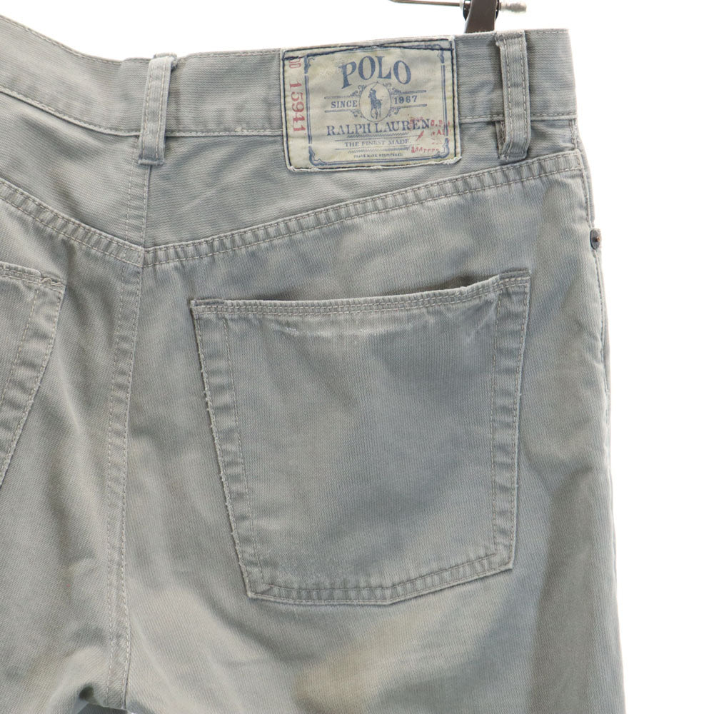 ポロバイラルフローレン ロングパンツ W32 グレー Polo by Ralph Lauren メンズ
