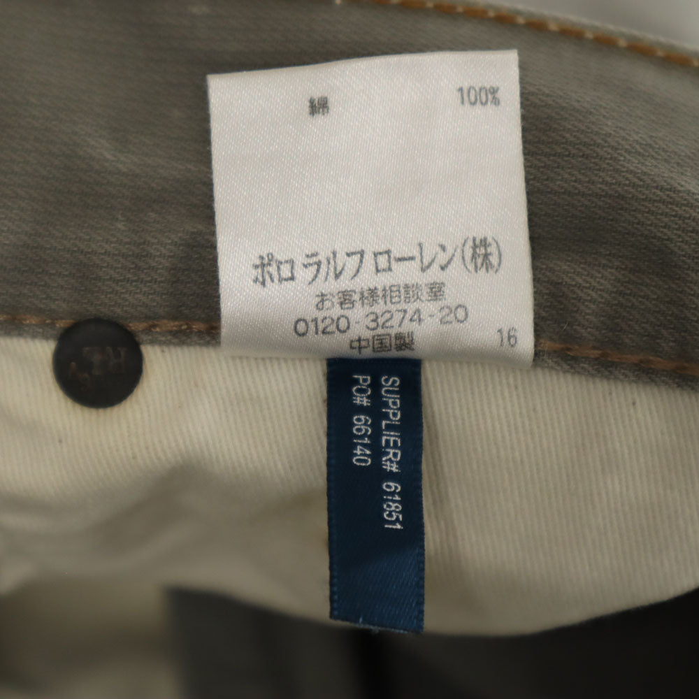 ポロバイラルフローレン ロングパンツ W32 グレー Polo by Ralph Lauren メンズ