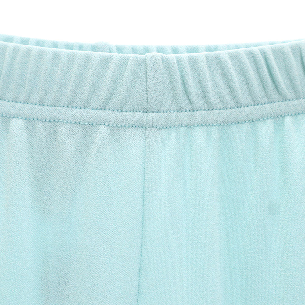 未使用 ミッソーニ イタリア製 ワイド イージーパンツ 44 水色 Missoni DONNA レディース