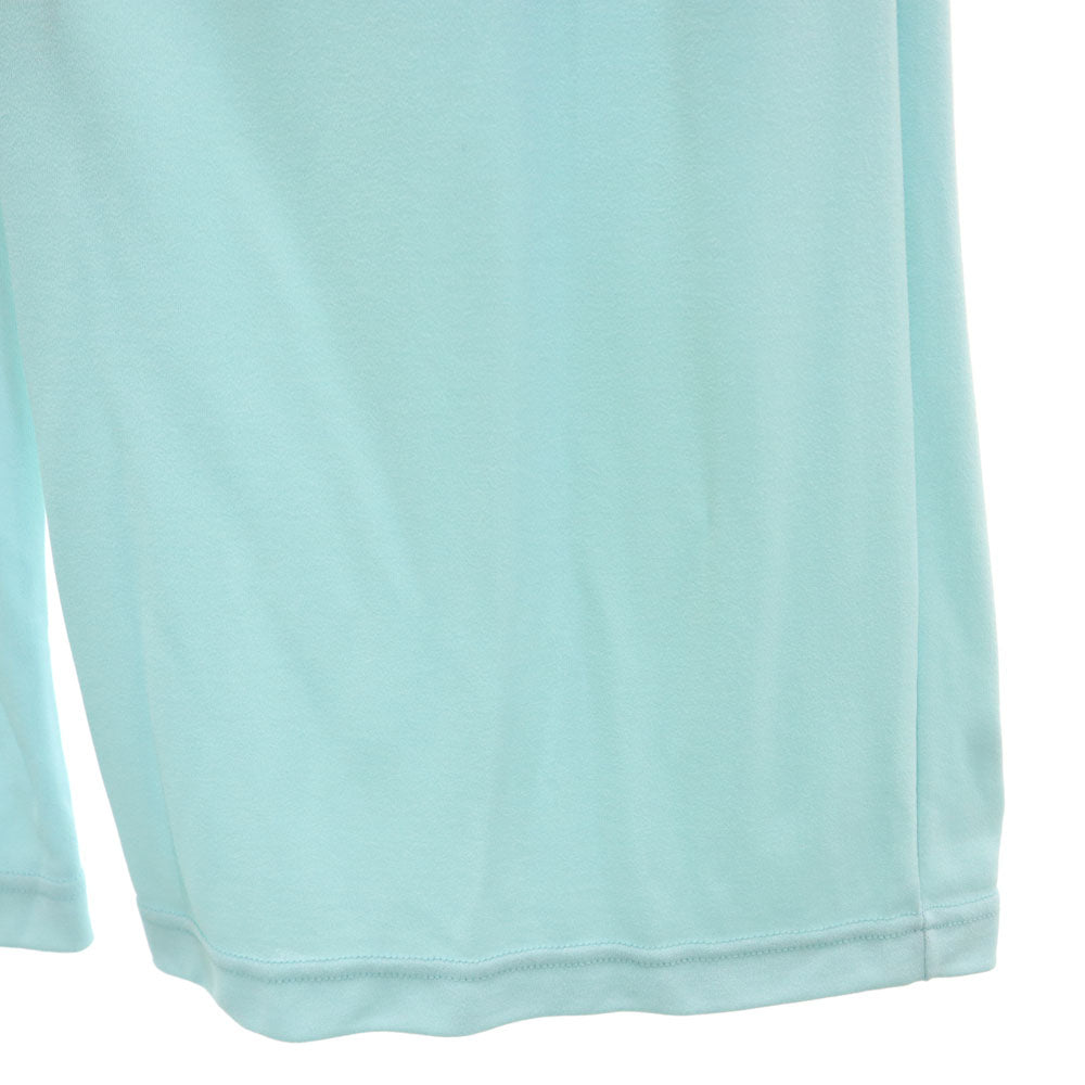 未使用 ミッソーニ イタリア製 ワイド イージーパンツ 44 水色 Missoni DONNA レディース