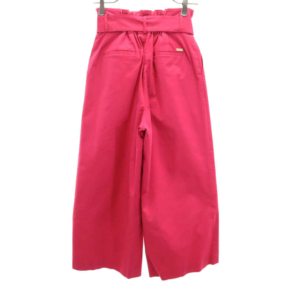 ブルーレーベルクレストブリッジ ワイドパンツ 36 ピンク BLUE LABEL CRESTBRIDGE レディース