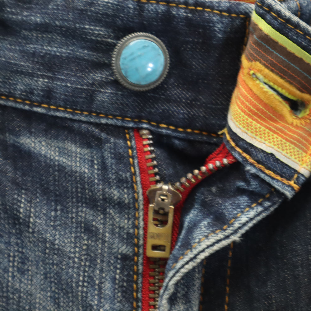 エドウィン 503 BLUE TRIP ストレートデニムパンツ W28 インディゴ EDWIN ジーンズ BTZF54 メンズ