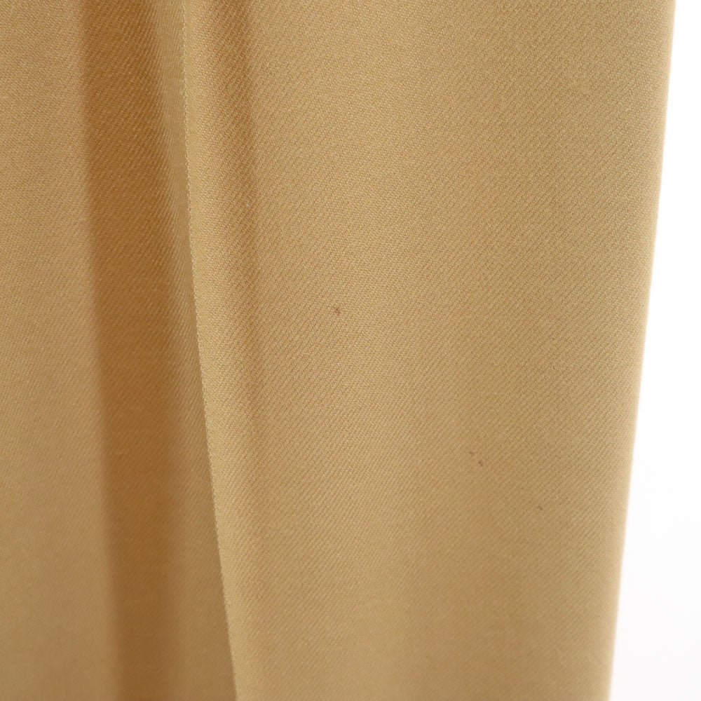 Givenchy ジバンシー 90s フランス製 オールド ウールパンツ 40 キャメル レディース