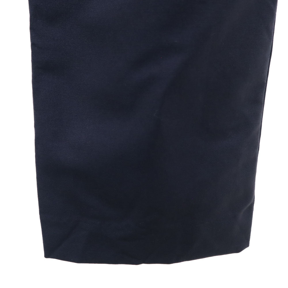 ACNE STUDIOS アクネストゥディオズ ウールブレンド ロングパンツ 46 ネイビー ウエストゴム メンズ