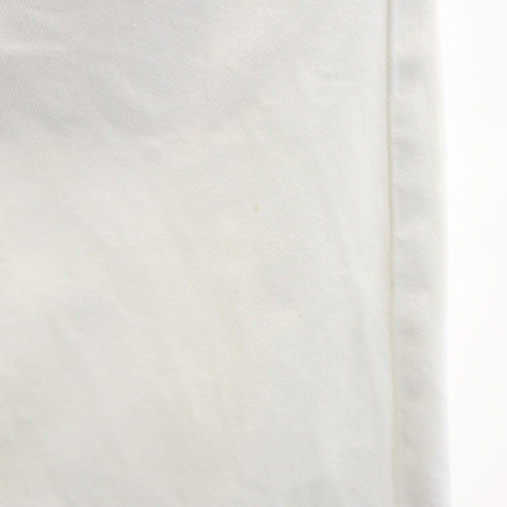 Acne Studios アクネスタジオ カットオフ加工 デニムパンツ W26 ホワイト メンズ