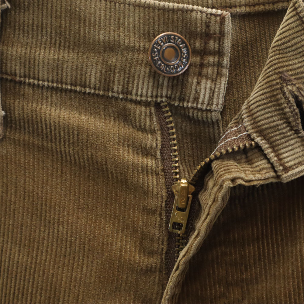 Levi's リーバイス 80s ヴィンテージ 42タロン コーデュロイパンツ ブラウン メンズ